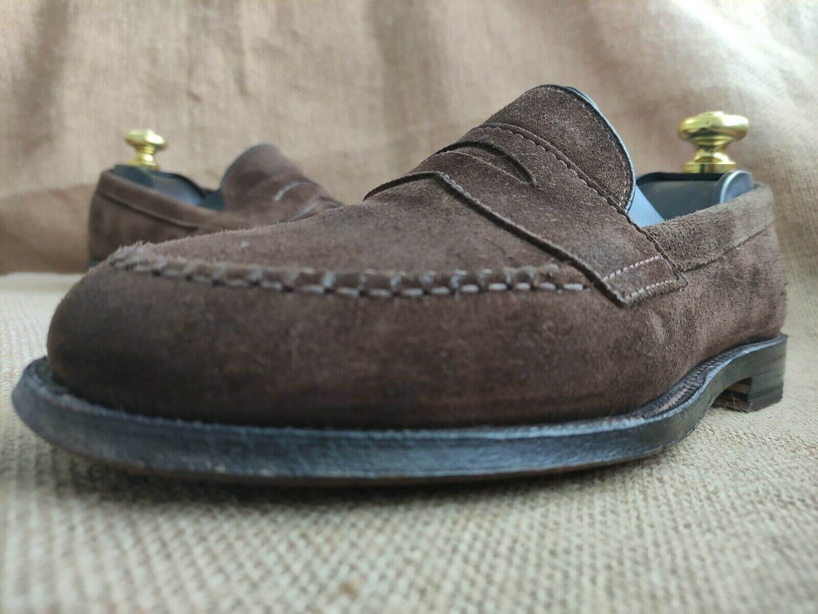 Alden Brown Penny Loafer - Vintage Luxury Shoes